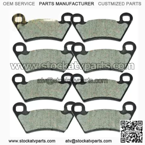 Front & Rear Brake Pads for 2011-2014 Polaris Ranger 500 Midsize 4x4 | 2012 & 2013 Models
