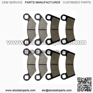 Complete Brake Pad Set for Polaris RZR 800 EFI (2008-2014) | Front and Rear Replacement Pads