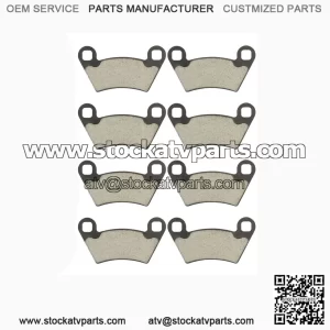 Brake Pads Set for Polaris Ranger XP 700 4x4 & 6x6 EFI (2005-2007) | Front and Rear Replacement