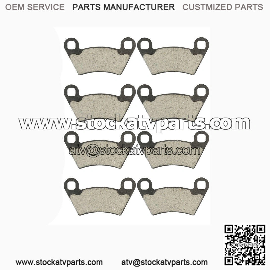 Brake Pads Set for Polaris Ranger XP 700 4x4 & 6x6 EFI (2005-2007) | Front and Rear Replacement