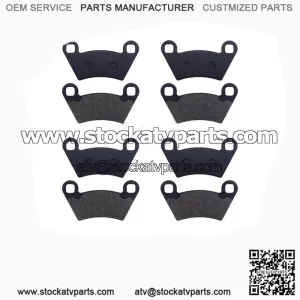 Front & Rear Brake Pads for POLARIS SIDE X SIDE 700 Ranger 4x4 EFI/LE (2007) | OEM Quality