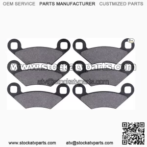 Front and Rear Brake Pads for Polaris Sportsman 400, 450, 500, 550, 570, 800, 850 & Scrambler | Multi-Model Fit