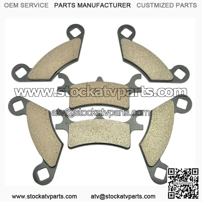 Front & Rear Brake Pads For Polaris Sportsman 600 4x4 2003-2005