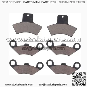 Front & Rear Brake Pads for Sportsman 500 4X4 HO Scrambler 400 Trail Blazer 250