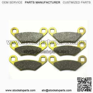 MC Front Rear Brake Pads for Polaris Sportsman 570 Touring Tractor EFI X2 EPS