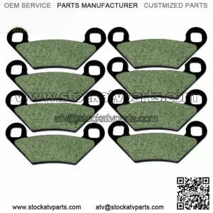 Front Rear Brake Pads For Polaris 550 Sportsman EPS X2 Forest Touring 2010-2014