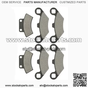 Front Rear Brake Pads for Polaris Sportsman 500 1996 1997