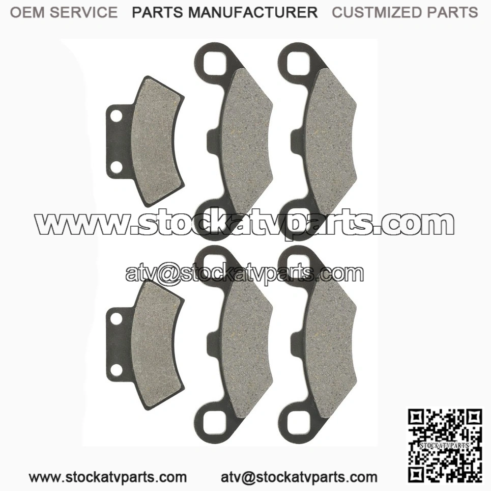 Front Rear Brake Pads for Polaris Sportsman 500 1996 1997