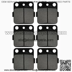 Front & Rear Brake Pads for Honda TRX300EX Fourtrax 300Ex 1993-2008