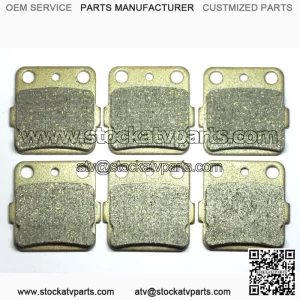 Front Rear Brake Pads For ATV YFM 660 Raptor RN/RP/RPB/RR/RS/RT 2001-2005