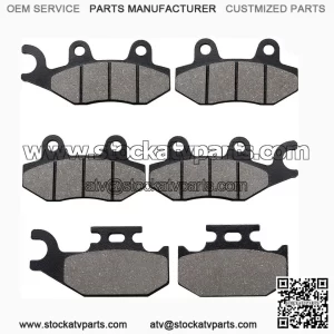 Brake Pads Front & Rear for 660 4x4 2004-2007 450 4x4 2006-2009 700 700R 20