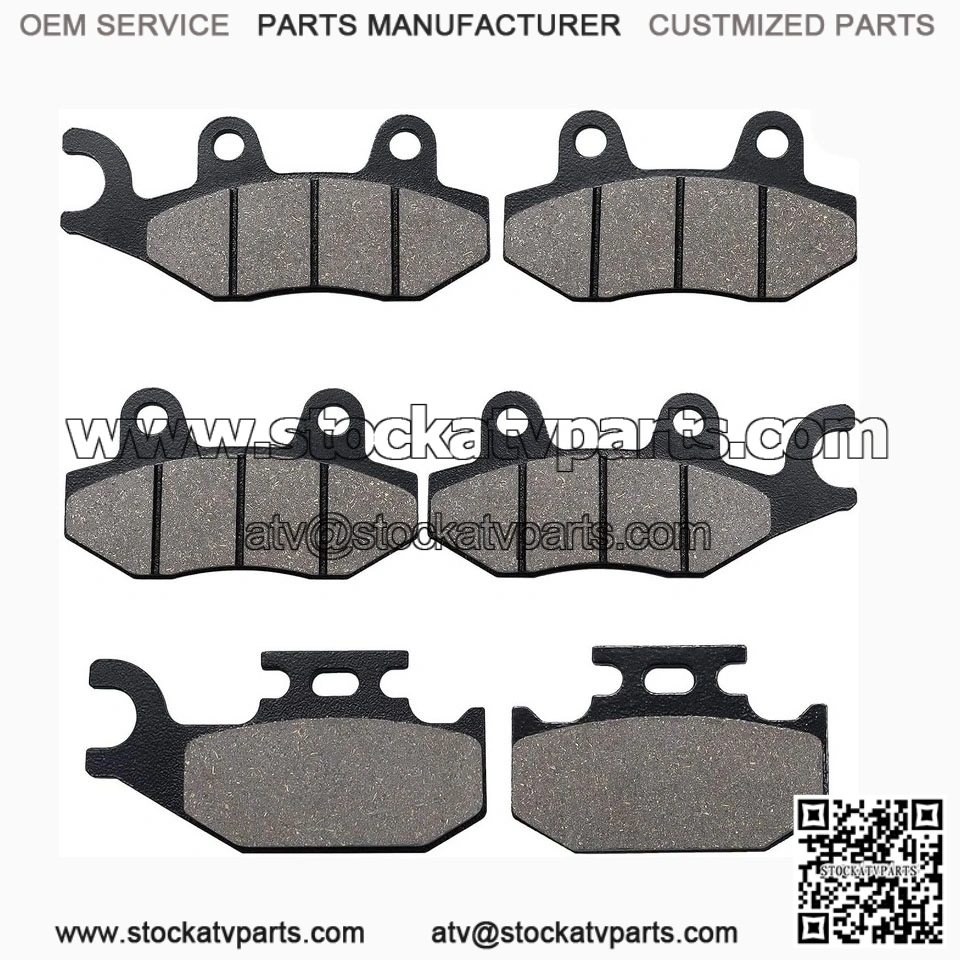 Brake Pads Front & Rear for 660 4x4 2004-2007 450 4x4 2006-2009 700 700R 20