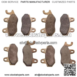Brake Pads for Rhino YXR700 4X4 2011-2013 Front and Rear by Race-Driven