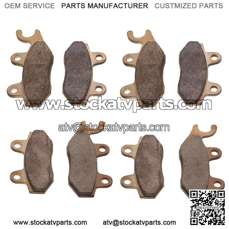 Brake Pads for Rhino YXR700 4X4 2011-2013 Front and Rear by Race-Driven