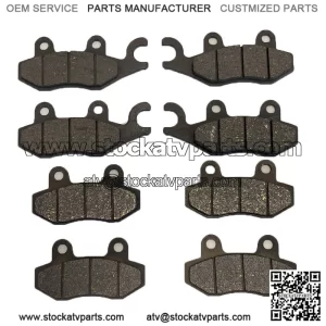 Brake Pads for Rhino 700 YXR700 Fi 4X4 2008-2013 Front Rear Brakes