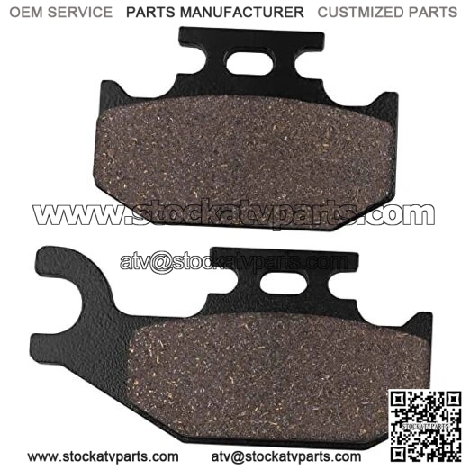 Rear Brake Pads for Rhino 660 2004-2007 Rhino 450 2004-2009 Raptor 700
