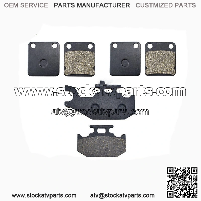 FRONT REAR Brake Pads for YFM 450 FAR FAS Kodiak 5ND3 4 2003 2004