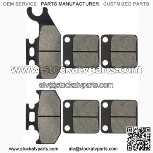 Brake Pads for Kodiak 450 YFM450 4X4 2003-2006 Front Rear Brakes