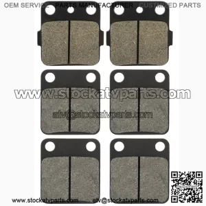 Brake Pads for Banshee 350 YFZ350 1990-2006 Front Rear Brakes