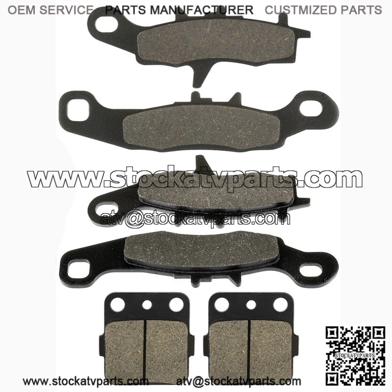 Brake Pads for Kawasaki KFX450R KFX 450 R 2008-2014 Front Rear Brakes