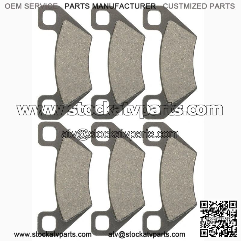 Front Rear Brake Pads for Arctic Cat 650 TRV H1 Auto Plus LE Multirider 4X4 2007