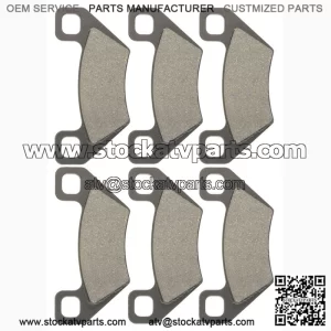 Front Rear Brake Pads for Arctic Cat Mud Pro 650 4X4 H1 2010 / 4X4 2010 2011