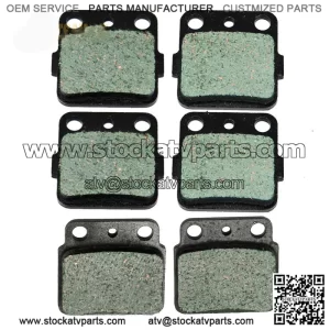 Front Rear High Performance Brake Pads For Arctic Cat DVX 400 Sport 2004-2008