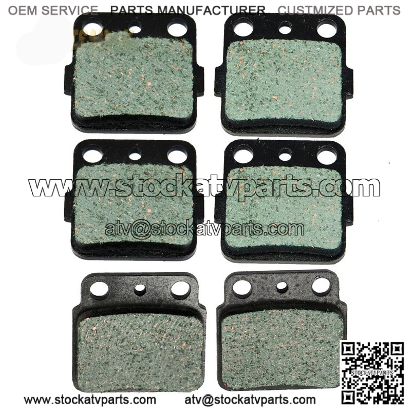 Front Rear High Performance Brake Pads For Arctic Cat DVX 400 Sport 2004-2008