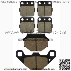 Front & Rear Brake Pads for Suzuki LT-F500F LTF500F Vinson 500 4WD 2004-2008