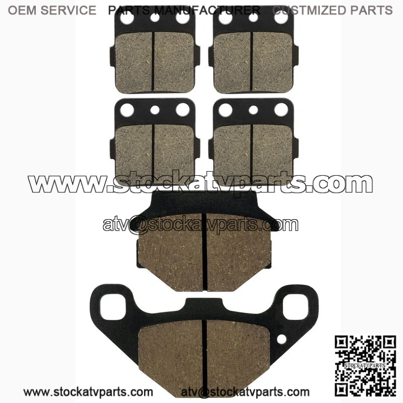 Front & Rear Brake Pads for Suzuki LT-F500F LTF500F Vinson 500 4WD 2004-2008