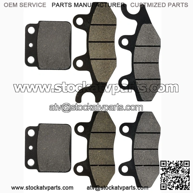 Front & Rear Brake Pads for Suzuki LTR450 LT-R450 Quadracer 450 2006-2014