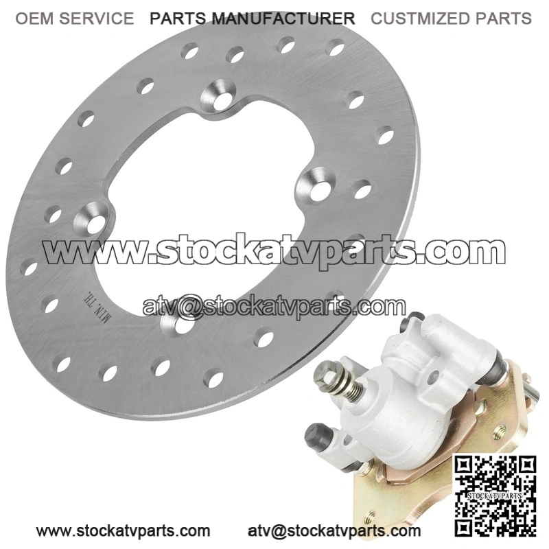 For Can-Am Outlander 800R / MAX 800R 2006-2008 Rear Brake Disc Rotor W/ Caliper - Image 3