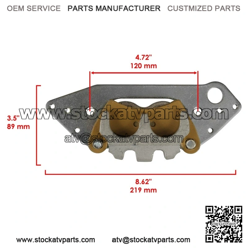 For Polaris RZR XP 1000 2014-2023 Front Left Brake Caliper - Image 2