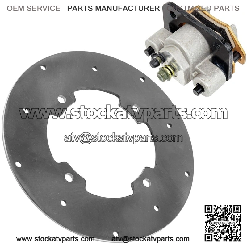 For Arctic Cat 550 XT 2013-2015 Front left or Rear Brake Disc w/Caliper