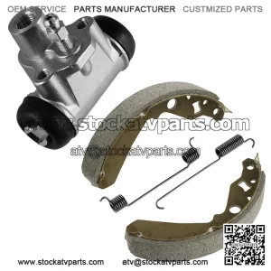 Front Brake Cylinder Left or Right with Brake Shoe for Kawasaki Mule 610 KAF400 2005-2009