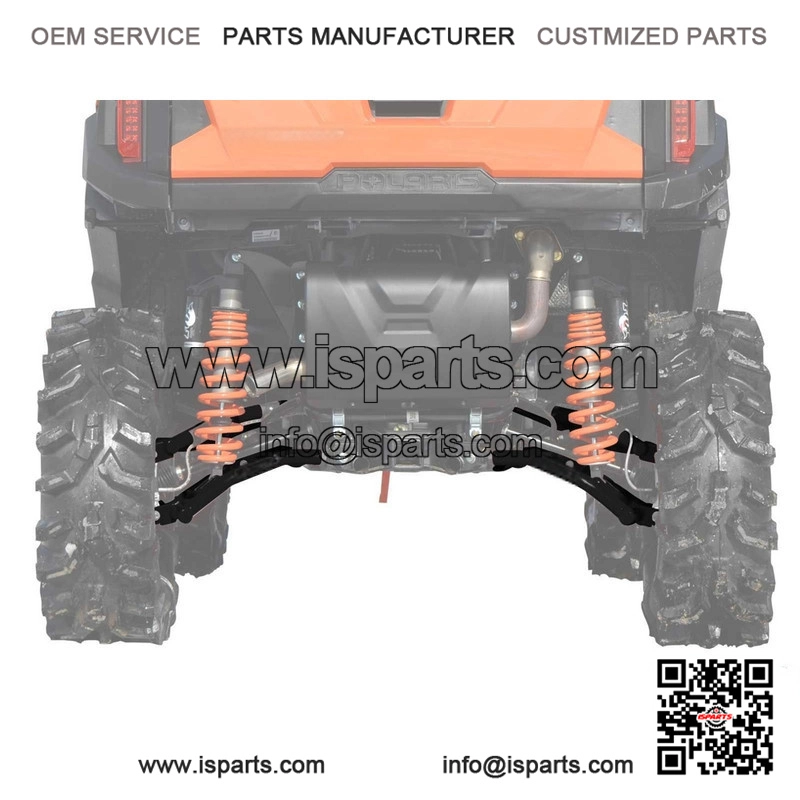 High Clearance 1.5 Inch Offset Rear A Arms for Polaris General UTV