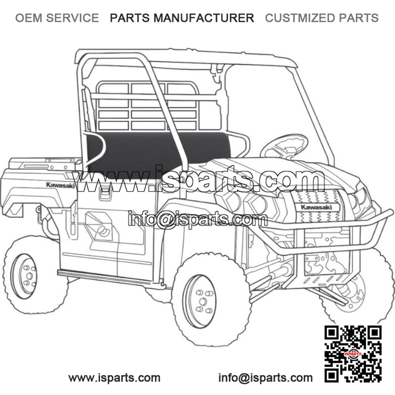 Seat Cover for Kawasaki Mule Pro MX 700 2018 On