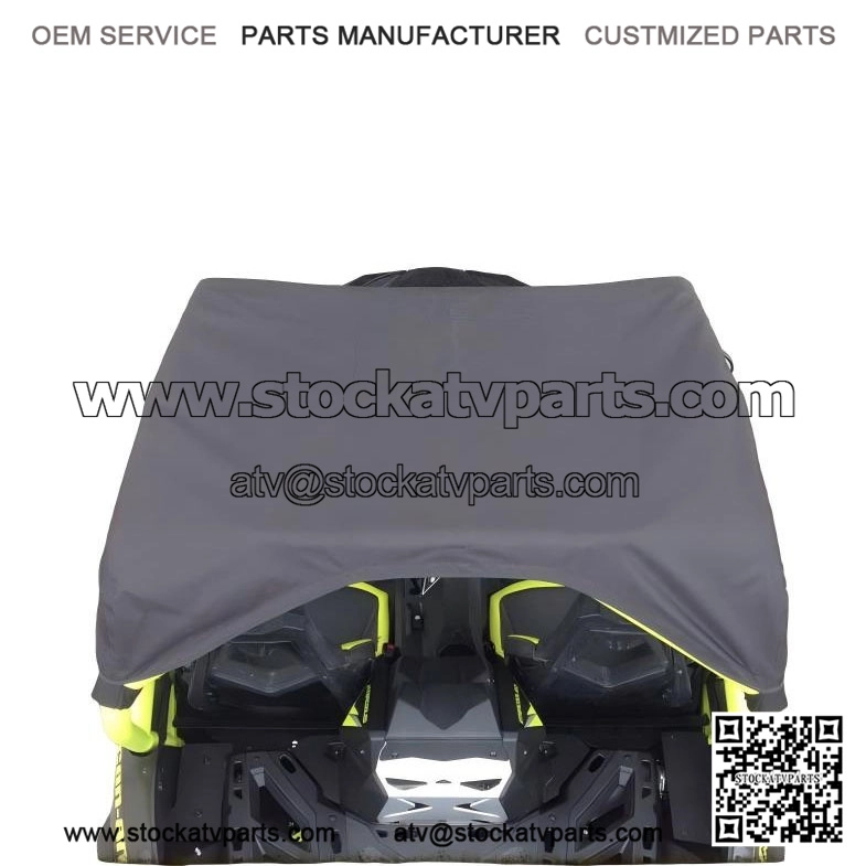 Yr 2013-15, CAN AM COMMANDER 800 1000, UTV SOFT TOP ROOF SHADE COVER, Durable Nylon