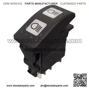 Hi/Low Light Switch 710001725, OEM Can Am 2011-2017 Commander and Maverick.