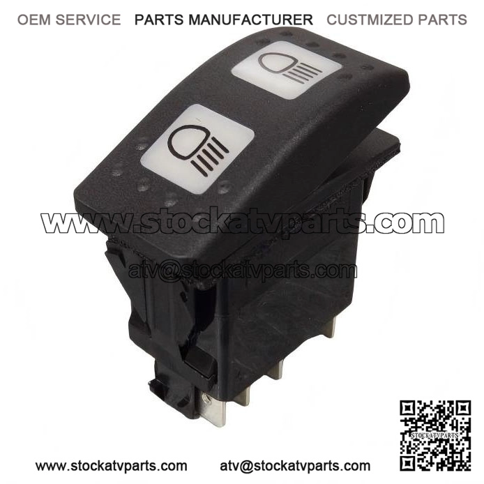 Hi/Low Light Switch 710001725, OEM Can Am 2011-2017 Commander and Maverick.