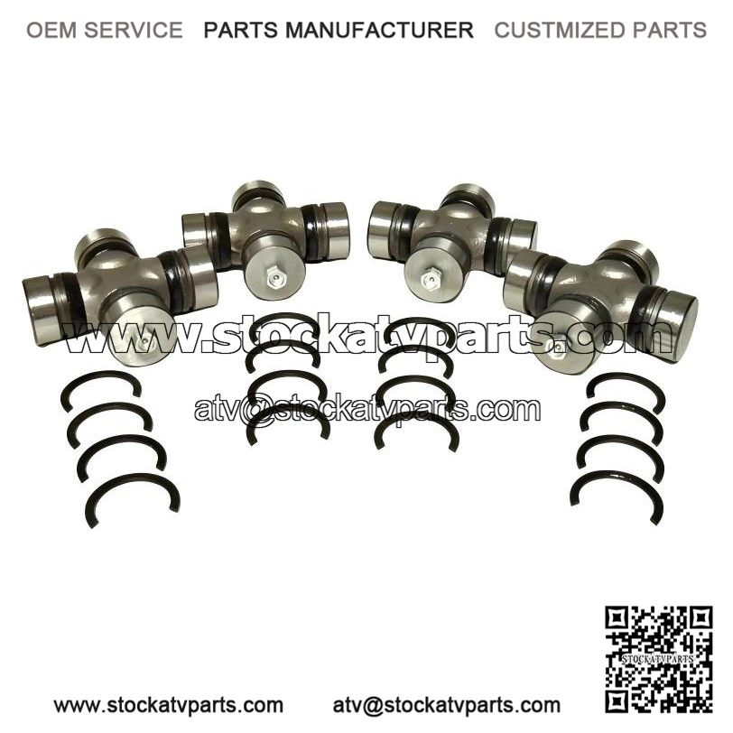 For Kubota RTV 900 2003-2008, Set of 4, Rear Axle Universal Joint Set