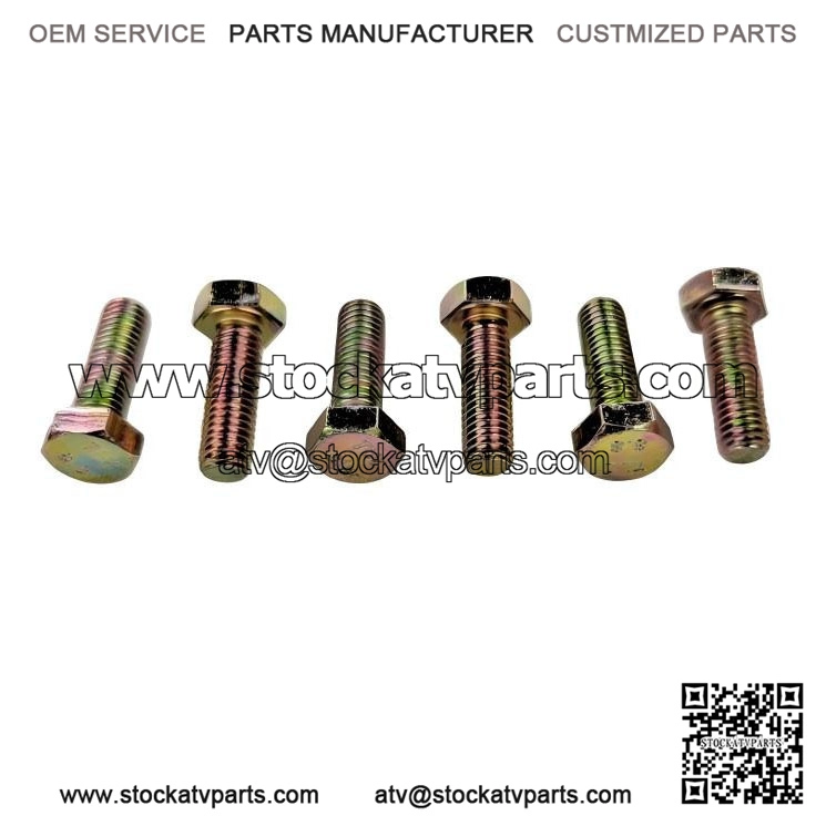 Hex Screw M8 x 25 207182544 Can-Am/Ski-Doo (Pack of 6)