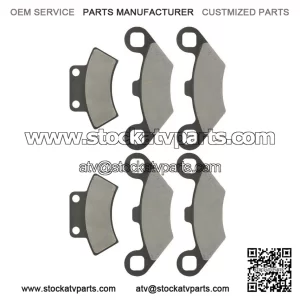 Front Rear Brake Pads??Polaris Xplorer 300 4X4??1996 1997 1998 1999 2000