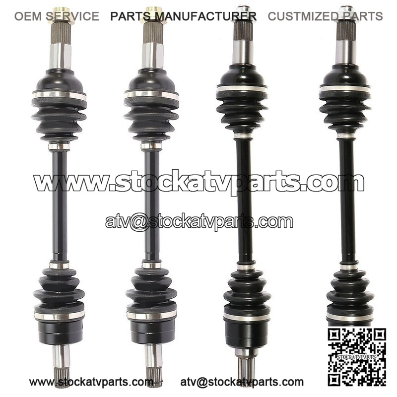 Fits Yamaha Grizzly 550 2009-2014, Front & Rear & Left & Right, 4 CV Axles